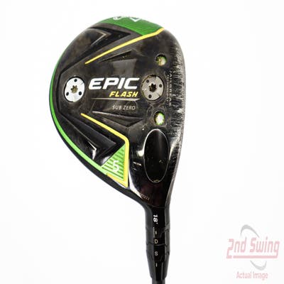 Callaway EPIC Flash Sub Zero Fairway Wood 5 Wood 5W 18° PX HZRDUS Smoke Black 70 Graphite Stiff Right Handed 42.5in