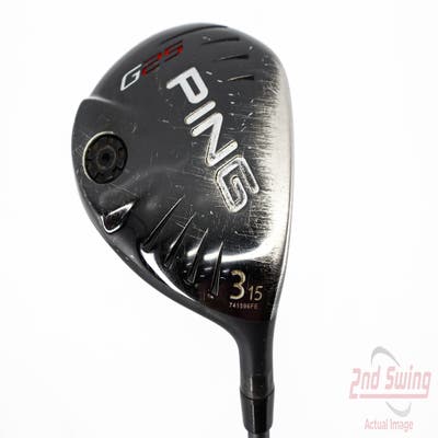 Ping G25 Fairway Wood 3 Wood 3W 15° PX HZRDUS Smoke Black 60 Graphite Stiff Right Handed 43.0in