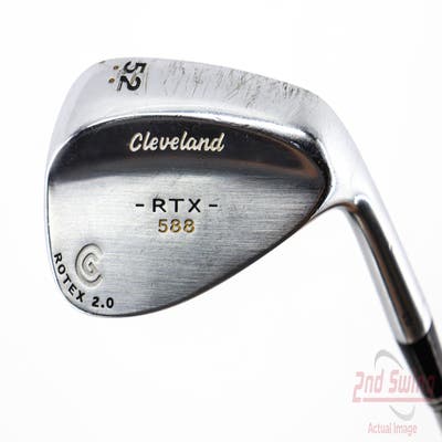 Cleveland 588 RTX 2.0 Tour Satin Wedge Gap GW 52° 10 Deg Bounce True Temper Dynamic Gold Steel Wedge Flex Right Handed 35.5in