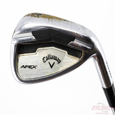 Callaway Apex Single Iron Pitching Wedge PW Stock Steel Shaft Steel Stiff Right Handed 36.0in