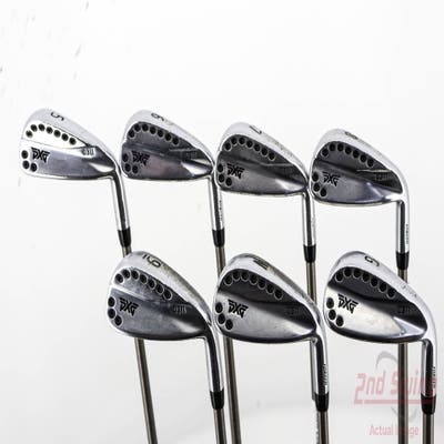 PXG 0311 Chrome Iron Set 5-GW Aerotech SteelFiber i110cw Graphite Stiff Right Handed 38.0in