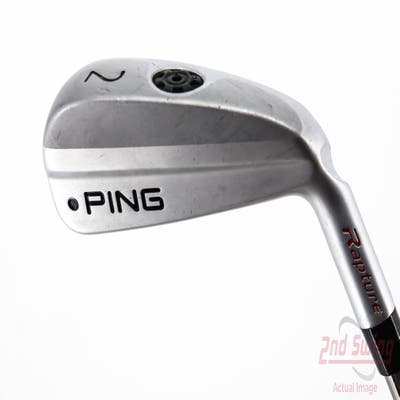 Ping Rapture Driving Iron Utility Iron 2 Utility Ping TFC 949 Graphite Stiff Right Handed Black Dot 40.0in