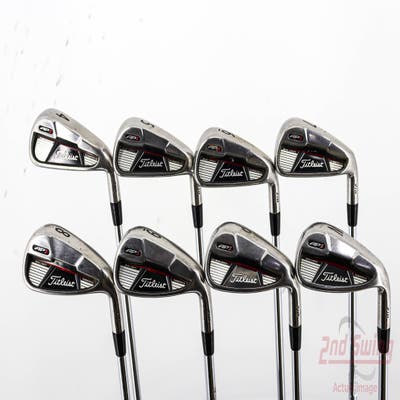 Titleist 710 AP1 Iron Set 4-GW True Temper Dynamic Gold S300 Steel Stiff Right Handed 37.75in