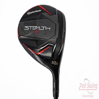 TaylorMade Stealth 2 Fairway Wood 3 Wood 3W 16.5° Fujikura Ventus Red TR 6 Graphite Stiff Right Handed 43.5in