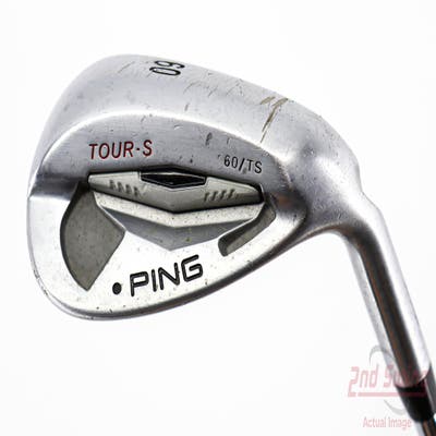 Ping Tour-S Chrome Wedge Lob LW 60° FST KBS Tour Steel Stiff Right Handed Black Dot 35.25in