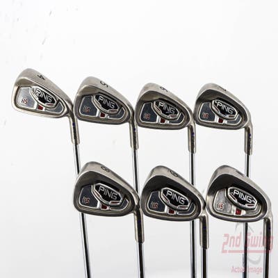 Ping i15 Iron Set 4-PW Ping AWT Steel Regular Right Handed Purple dot 38.0in