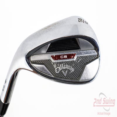 Callaway CB Wedge Lob LW 58° 12 Deg Bounce True Temper Elevate MPH 95 Steel Wedge Flex Left Handed 35.25in