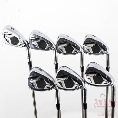 Ping G430 Iron Set 6-PW AW GW Aerotech SteelFiber i70cw Graphite Regular Right Handed Blue Dot 38.0in