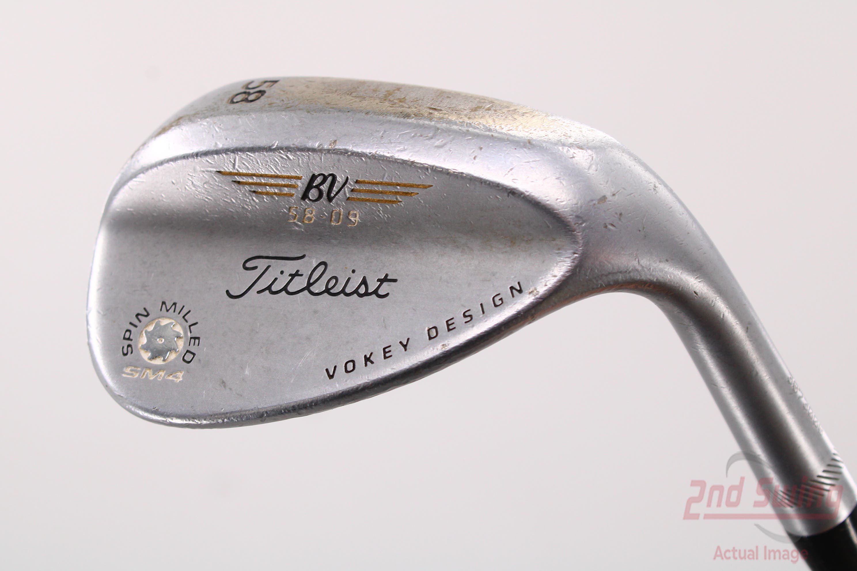 Titleist Vokey Spin Milled SM4 Chrome Wedge (A-92333675825) | 2nd