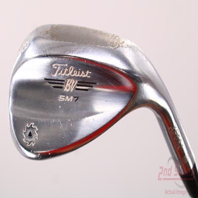 Titleist Vokey SM7 Tour Chrome Wedge Lob LW 58° 12 Deg Bounce D Grind SM7 BV Steel Wedge Flex Right Handed 35.25in