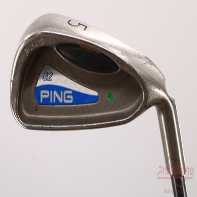 Ping G2 Single Iron 5 Iron Ping TFC 100I Graphite Stiff Right Handed Green Dot 38.0in