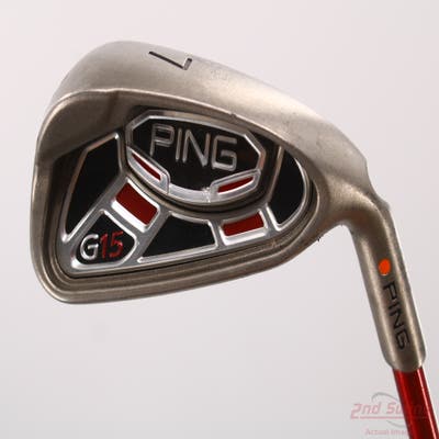 Ping G15 Single Iron 7 Iron Ping TFC 149I Graphite Regular Right Handed Orange Dot 37.0in