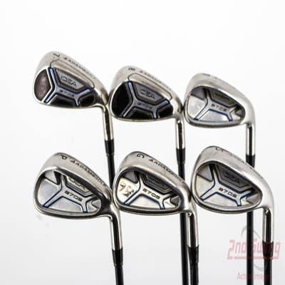 Adams Idea A7 OS Iron Set 7-SW Adams Stock Graphite Graphite Senior Right Handed 37.75in