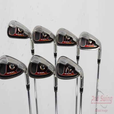 TaylorMade Burner Plus Iron Set 4-PW TM Burner Superfast 85 Steel Regular Right Handed 39.0in