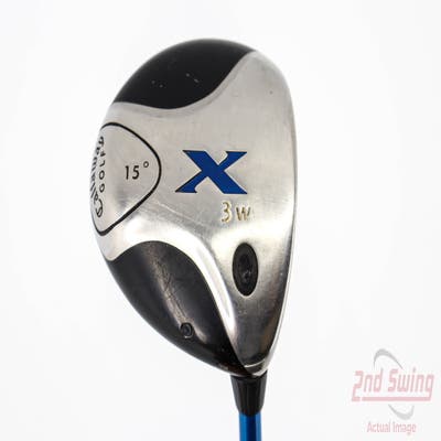 Callaway X Fairway Wood 3 Wood 3W 15° Graphite Design Aura Blue Graphite Regular Right Handed 43.25in