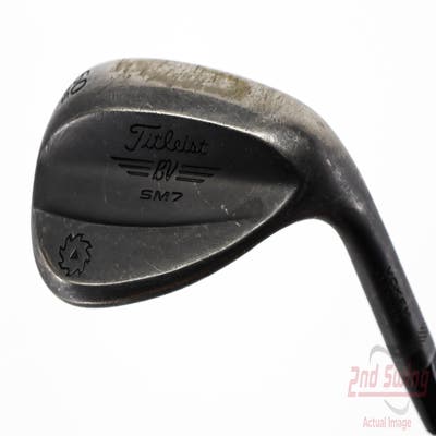 Titleist Vokey SM7 Jet Black Wedge Lob LW 60° 10 Deg Bounce S Grind SM7 BV Steel Wedge Flex Right Handed 35.0in