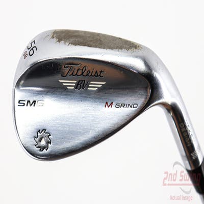 Titleist Vokey SM6 Tour Chrome Wedge Sand SW 56° 8 Deg Bounce M Grind SM6 BV Steel Wedge Flex Right Handed 35.25in