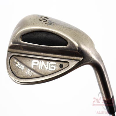 Ping Tour Black Nickel Wedge Lob LW 60° Ping Z-Z65 with Cushin Insert Steel Stiff Right Handed Black Dot 35.0in