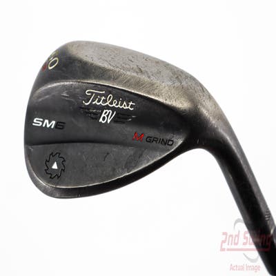 Titleist Vokey SM6 Jet Black Wedge Lob LW 60° 8 Deg Bounce SM6 BV Steel Wedge Flex Right Handed 36.0in