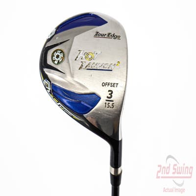 Tour Edge Hot Launch 2 Offset Fairway Wood 3 Wood 3W 15.5° Cobra Superlite Graphite Regular Right Handed 44.75in