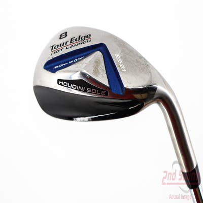 Tour Edge Hot Launch E521 Iron-Wood Single Iron 8 Iron FST KBS Max 80 Steel Stiff Right Handed 36.75in