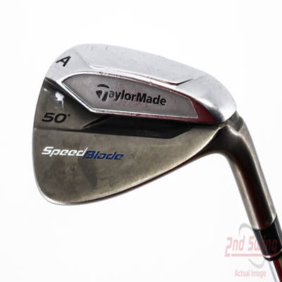 TaylorMade Speedblade Wedge Gap GW 50° Stock Steel Shaft Steel Wedge Flex Right Handed 35.75in