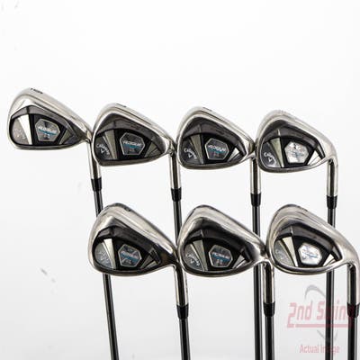 Callaway Rogue X Iron Set 6-SW Aldila Synergy Blue 50 Graphite Senior Right Handed 37.75in