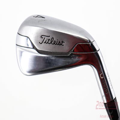 Titleist U 500 Utility Utility Iron 4 Utility 23° PX HZRDUS Smoke Black 90 Graphite Stiff Right Handed 39.0in