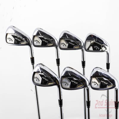 Callaway Apex 19 Iron Set 4-PW Nippon NS Pro Modus 3 Tour 120 Steel Stiff Right Handed 38.5in