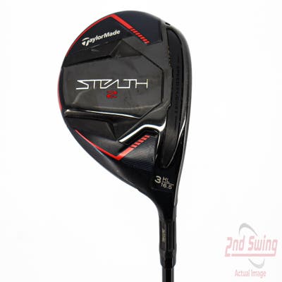 TaylorMade Stealth 2 Fairway Wood 3 Wood HL 16.5° Fujikura Ventus Red TR 5 Graphite Senior Right Handed 43.25in