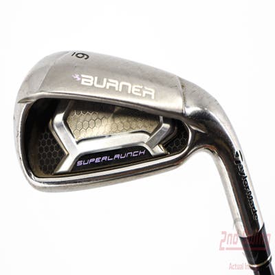 TaylorMade Burner Superlaunch Single Iron 6 Iron TM Reax Superfast 50 Graphite Ladies Right Handed 37.0in