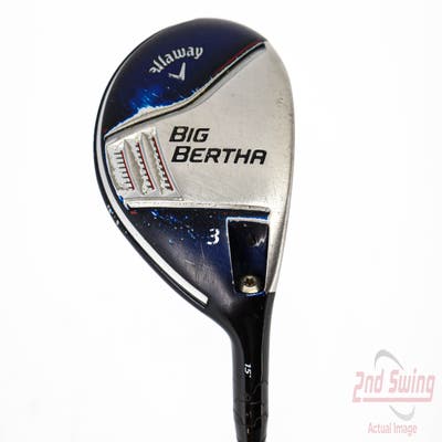 Callaway 2014 Big Bertha Fairway Wood 3 Wood 3W 15° Mitsubishi Fubuki Z 65 Graphite Stiff Right Handed 43.0in