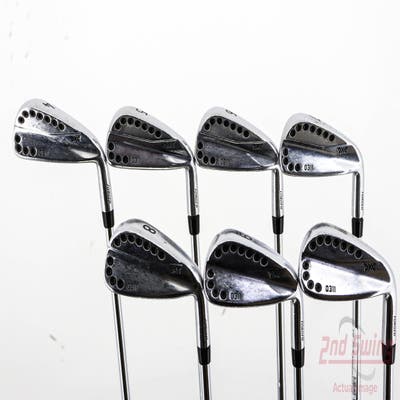 PXG 0311 Chrome Iron Set 4-PW KBS Tour 130 Steel X-Stiff Right Handed 39.0in