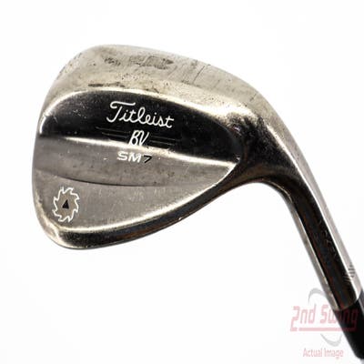 Titleist Vokey SM7 Brushed Steel Wedge Lob LW 58° 10 Deg Bounce S Grind SM7 BV Steel Wedge Flex Right Handed 35.25in