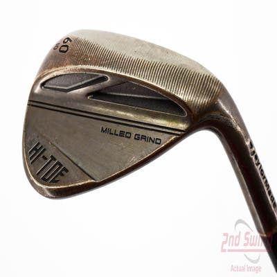 TaylorMade Milled Grind HI-TOE 3 Copper Wedge Lob LW 60° 10 Deg Bounce FST KBS Hi-Rev 2.0 115 Steel Wedge Flex Right Handed 35.0in