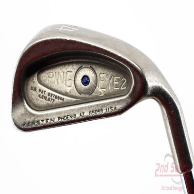 Ping Eye 2 Single Iron 4 Iron Ping JZ Steel Stiff Right Handed Blue Dot 39.0in