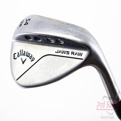 Callaway Jaws Raw Chrome Wedge Sand SW 54° 12 Deg Bounce W Grind True Temper Dynamic Gold X100 Steel X-Stiff Right Handed 35.75in