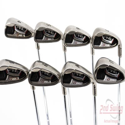 Ping G20 Iron Set 4-GW Ping CFS Steel Regular Right Handed Black Dot 38.0in