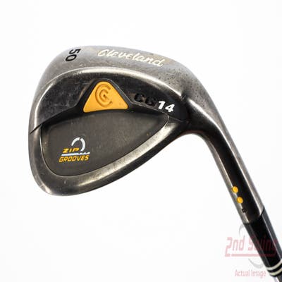 Cleveland CG14 Gunmetal Wedge Gap GW 50° 8 Deg Bounce Cleveland Traction Wedge Steel Wedge Flex Right Handed 35.75in