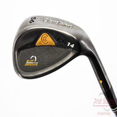 Cleveland CG14 Gunmetal Wedge Sand SW 56° 11 Deg Bounce Stock Steel Shaft Steel Wedge Flex Right Handed 35.5in