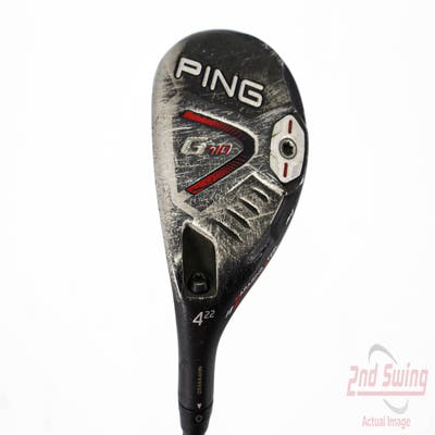 Ping G410 Hybrid 4 Hybrid 22° ALTA CB 70 Red Graphite Regular Left Handed 39.75in