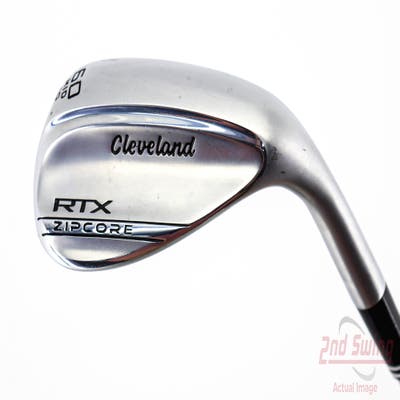 Cleveland RTX ZipCore Tour Satin Wedge Lob LW 60° 10 Deg Bounce Mid Dynamic Gold Spinner TI Steel Wedge Flex Right Handed 35.0in