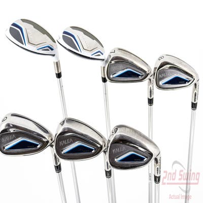 TaylorMade Kalea Premier Iron Set 5H 6H 7-PW SW TM KALEA Premier 40 Lite Graphite Ladies Right Handed 38.25in