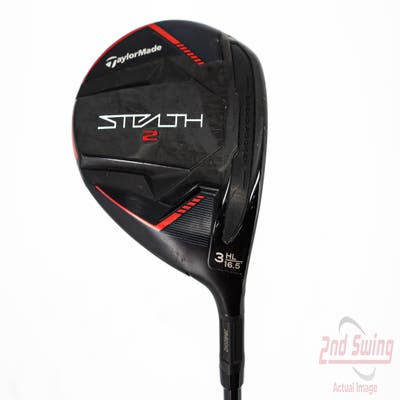 TaylorMade Stealth 2 Fairway Wood 3 Wood HL 16.5° Fujikura Ventus Red TR 5 Graphite Senior Right Handed 43.25in