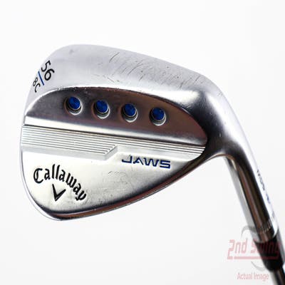 Callaway Jaws MD5 Platinum Chrome Wedge Sand SW 56° 8 Deg Bounce C Grind Dynamic Gold Tour Issue 115 Steel Wedge Flex Right Handed 35.25in