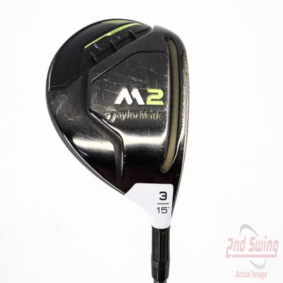 TaylorMade 2019 M2 Fairway Wood 3 Wood 3W 15° TM Reax 65 Graphite Stiff Right Handed 43.25in