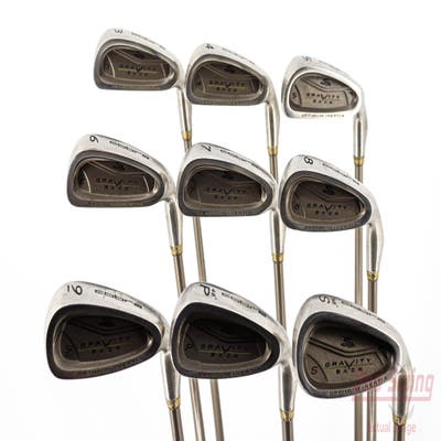 Cobra Gravity Back Iron Set 3-PW SW Stock Graphite Shaft Graphite Ladies Right Handed 37.0in