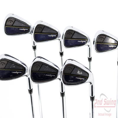 Callaway Paradym Iron Set 5-GW True Temper Elevate MPH 95 Steel Stiff Right Handed 38.75in