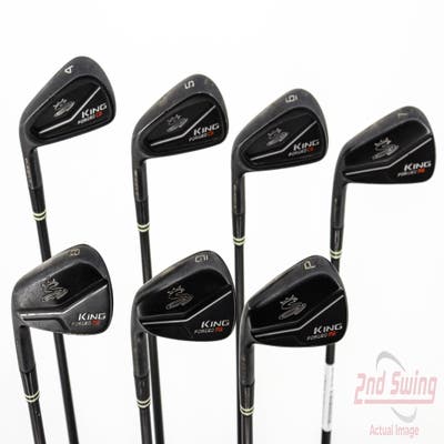 Cobra KING Forged CB MB Iron Set 4-PW FST KBS Tour CT Lite Limited Steel Stiff Left Handed 38.0in