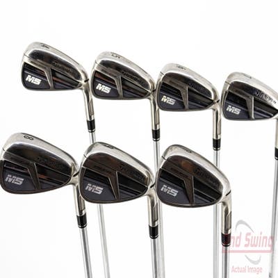 TaylorMade M5 Iron Set 4-PW FST KBS C-Taper 130 Steel X-Stiff Right Handed 38.25in